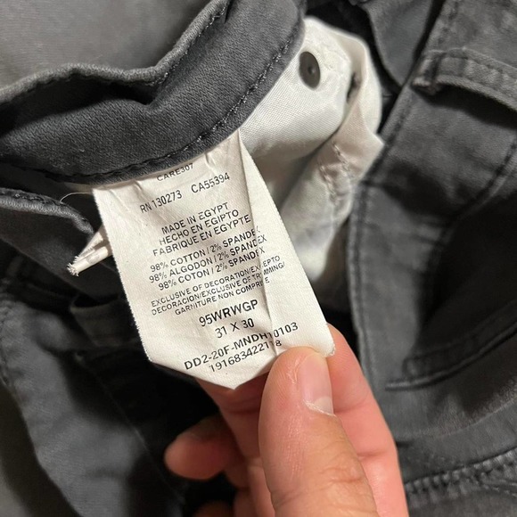 Wrangler 31x30 Gray Straight Fit Pants - Picture 6 of 8